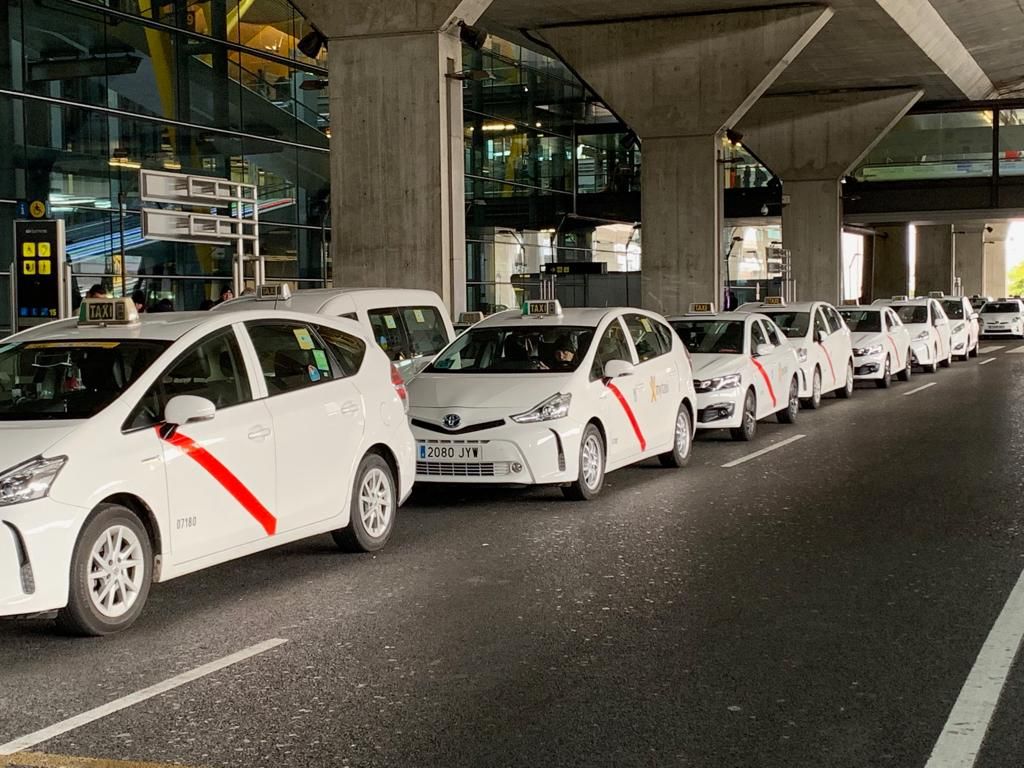 taxis aeropuerto madrid