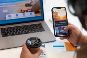 un dia en la oficina de una agencia de viajes