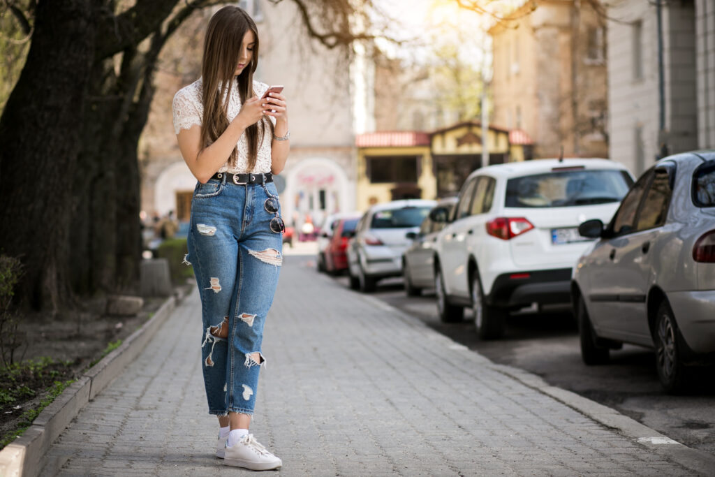 women business asian woman walking